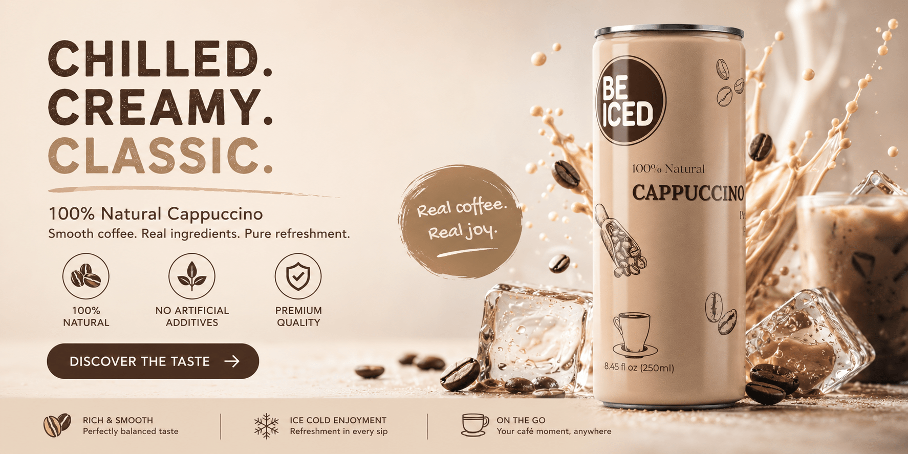 cappuccino be iced coffee