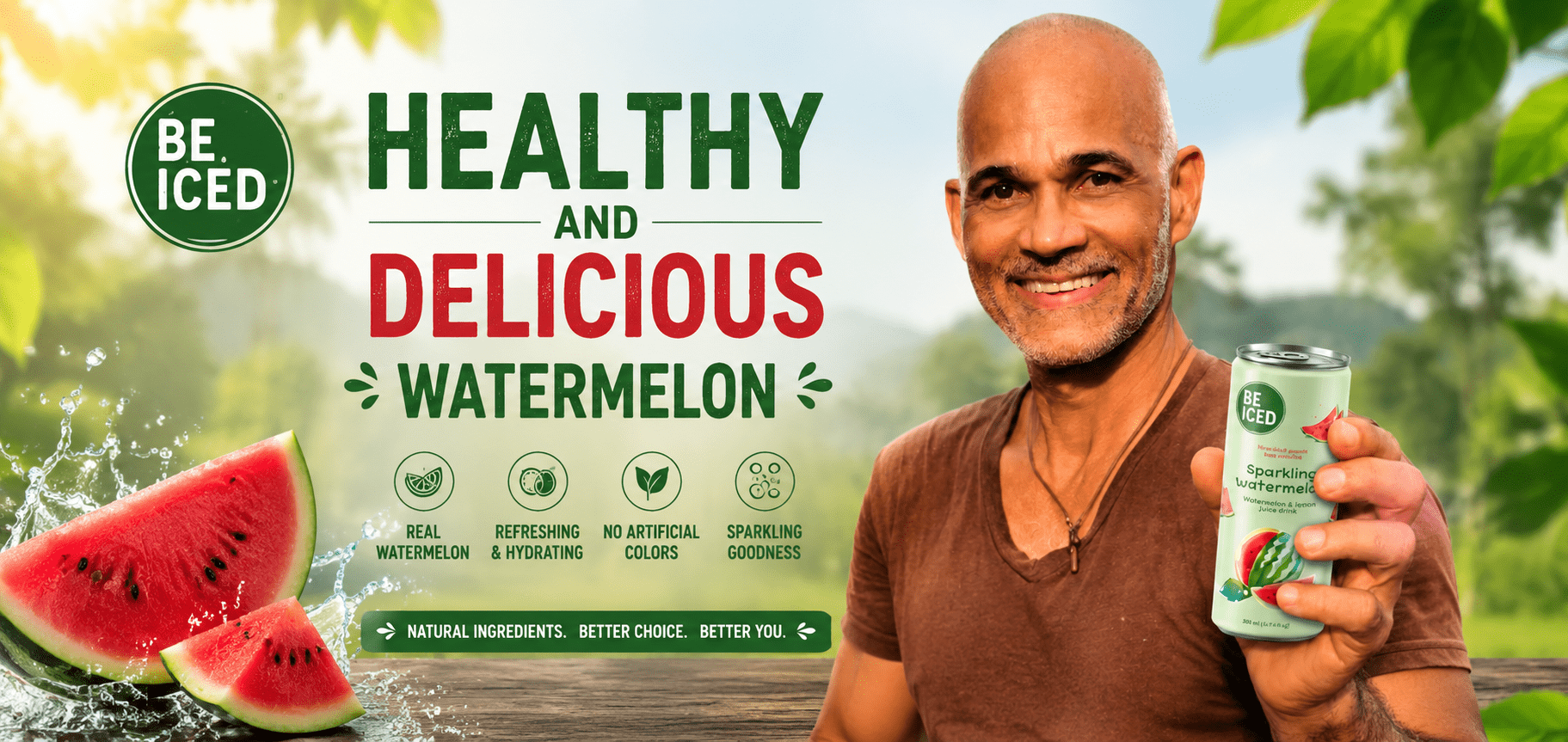 HEALTHY AND DELICIOUS WATERMELON