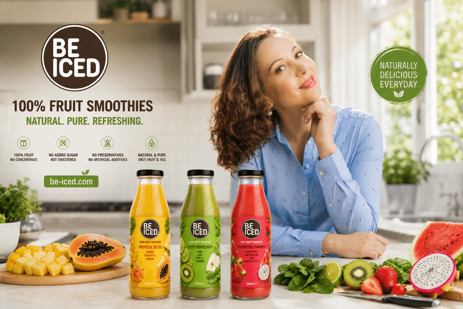The Art of the Chill: Inside the BE ICED Smoothie Collection