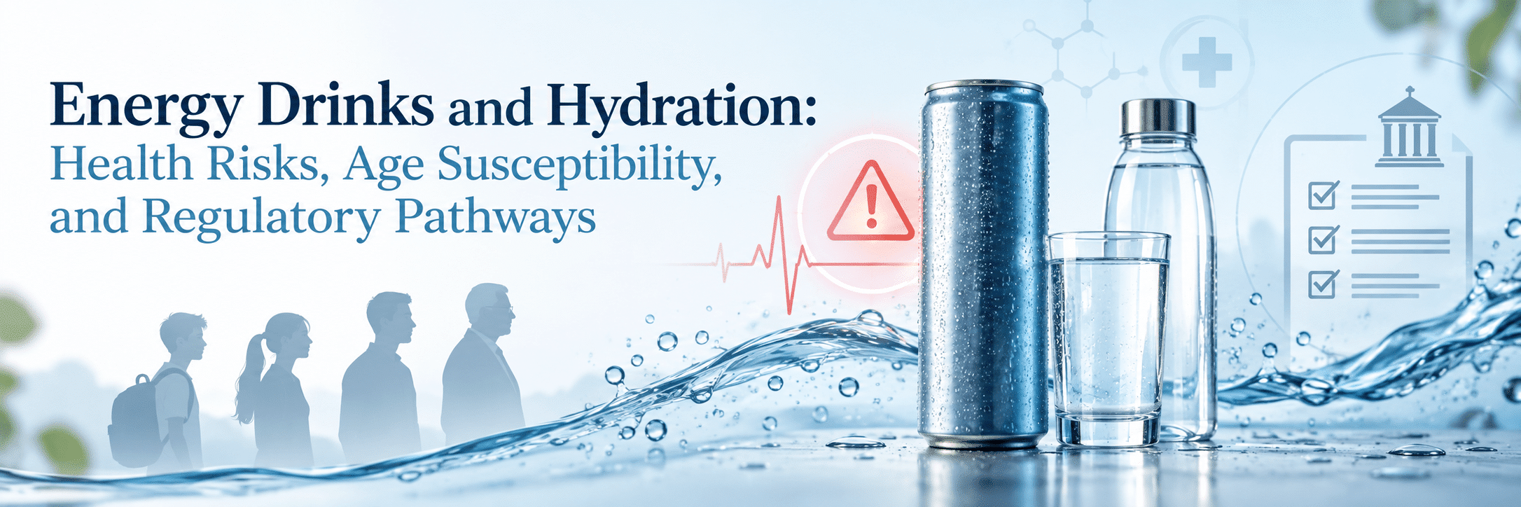 Energy Drinks and Hydration: Health Risks, Age Susceptibility, and Regulatory Pathways